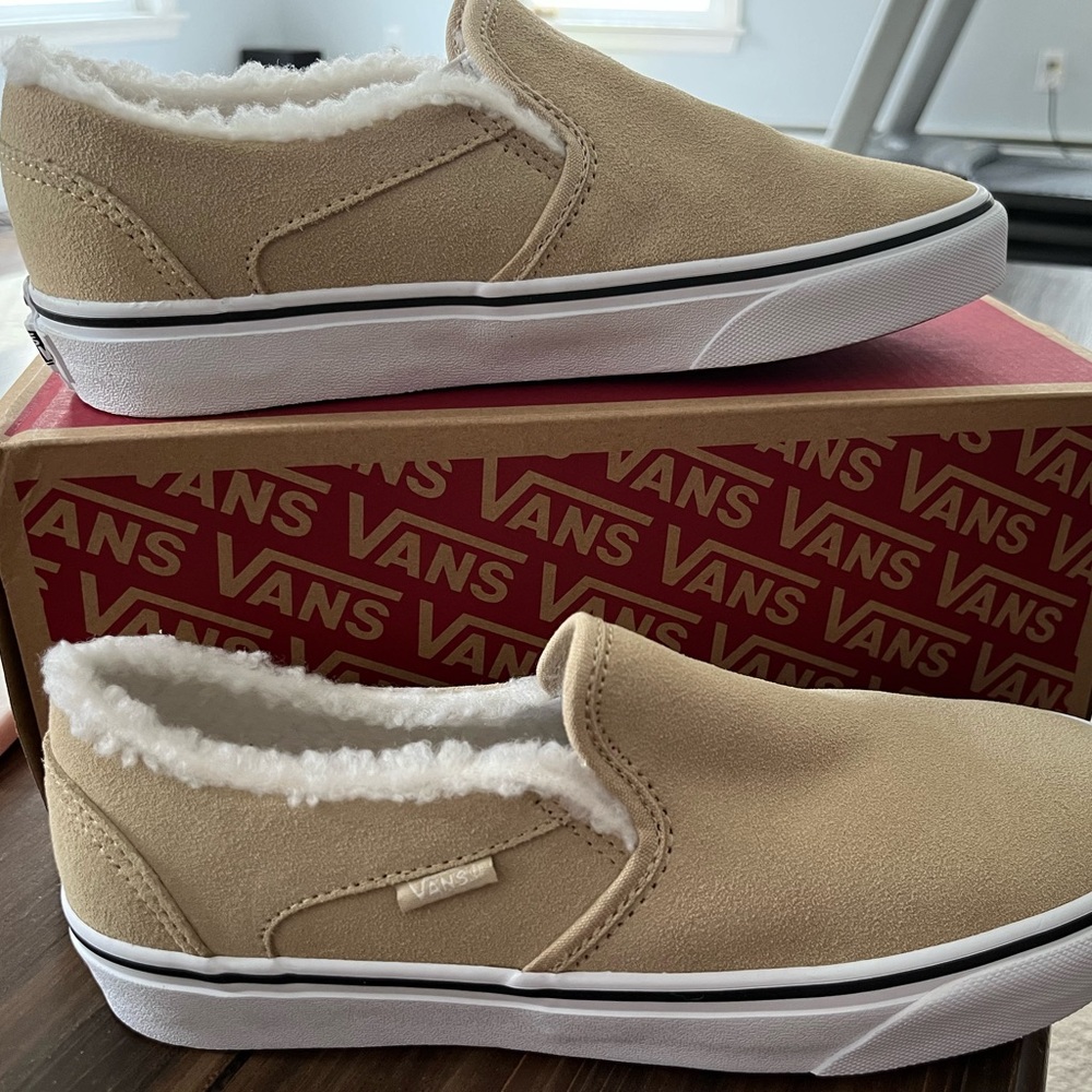Vans Fur Lined Slip On